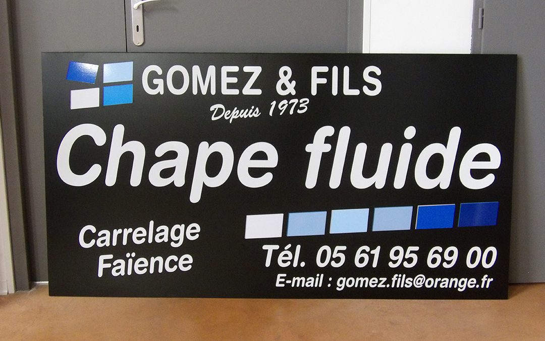 Enseigne pour Gomez & Fils