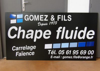 Enseigne pour Gomez & Fils