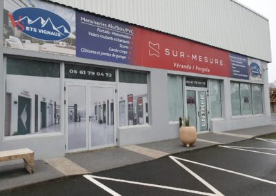 Enseigne pour l&rsquo;ETS Vignaux
