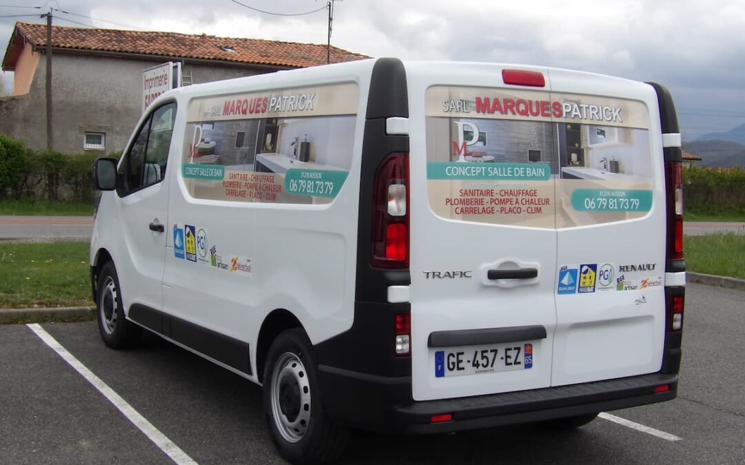 Marquage véhicule pour Marques Patrick