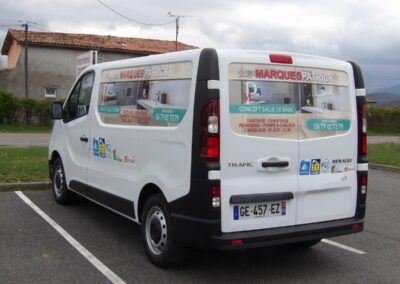 Marquage véhicule pour Marques Patrick