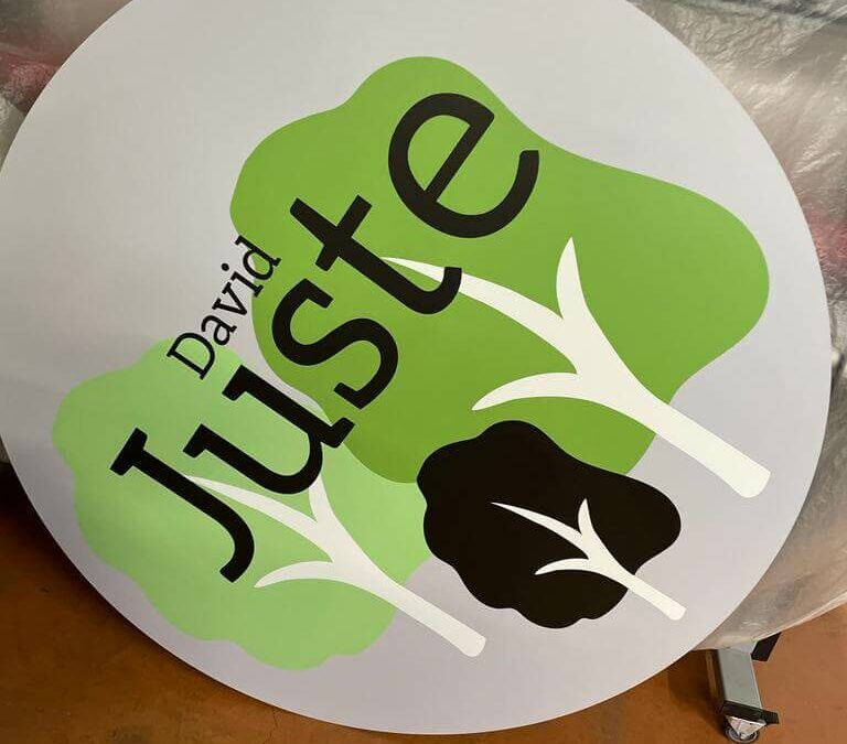 Enseigne pour David Juste